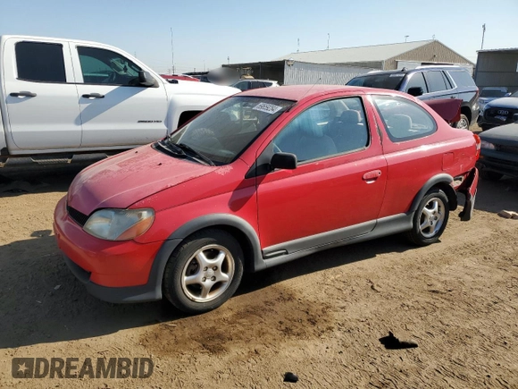 2001 Toyota ECHO with VIN JTDAT123310101771, listed as a Copart auction lot 69659284 with 191,327 mi miles and Salvage Title. Bid and sale history available at DreamBid. Image 1.
