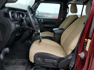 2022 Jeep Wrangler Unlimited Sport with VIN 1C4HJXDG0NW100216, listed as a Copart auction lot 47610405 with 18,324 mi miles and Clean Title. Bid and sale history available at DreamBid. Image 7.