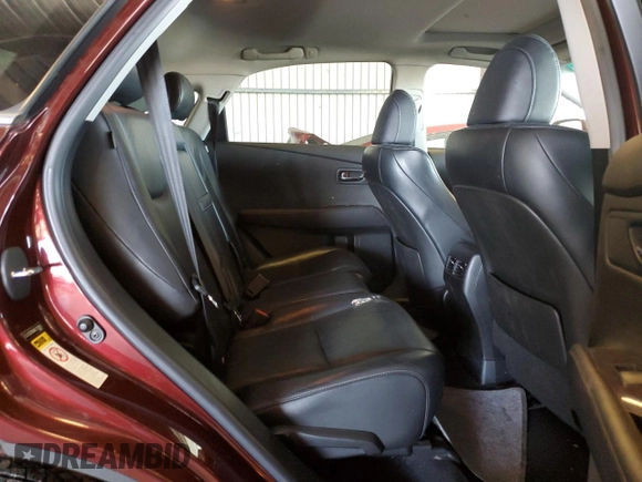 2014 Lexus RX 350 with VIN 2T2ZK1BA4EC133835, listed as a Copart auction lot 63265485 with 268,279 mi miles and Salvage title. Bid and sale history available at DreamBid. Image 11.