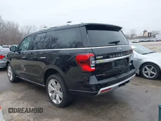 2023 Ford Expedition Platinum with VIN 1FMJU1M8XPEA35684, listed as a IAAI auction lot 41499176 with 29,684 mi miles. Bid and sale history available at carsss.com. Image 3.