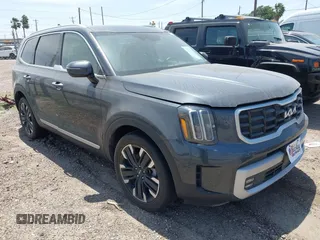 2024 Kia Telluride SX z VIN 5XYP54GC8RG441888, wystawiony jako IAAI lot #42046489 z przebiegiem Nie podano mil oraz . Historia ofert i sprzedaży dostępna na DreamBid. Obrazek 1.
