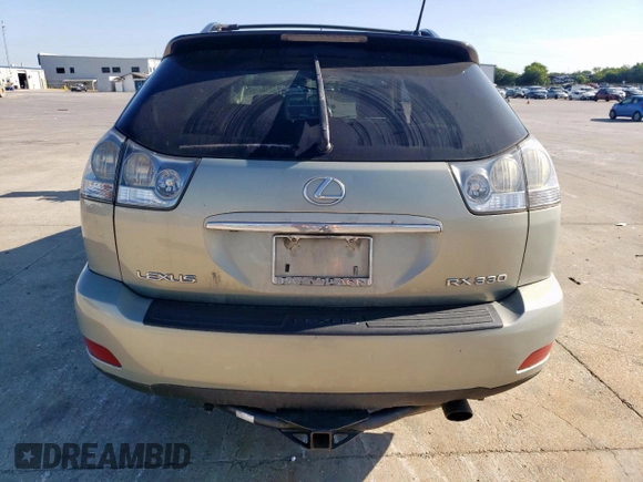 2006 Lexus RX 330 z VIN 2T2HA31U46C101684, wystawiony jako Copart lot #61847945 z przebiegiem 251 401 mil mil oraz Szkoda całkowita • Salvage title. Historia ofert i sprzedaży dostępna na DreamBid. Obrazek 6.