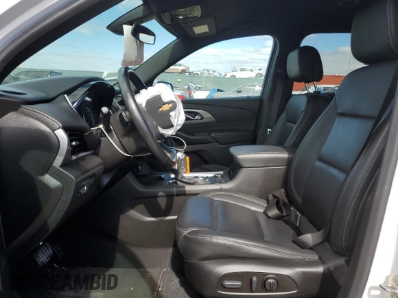 2023 Chevrolet Traverse LT Leather with VIN 1GNERHKW9PJ164077, listed as a Copart auction lot 80903594 with 16,681 mi miles and Salvage Title. Bid and sale history available at carsss.com. Image 7.