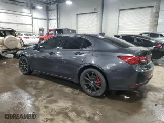 2015 Acura TLX V6 Tech with VIN 19UUB3F57FA000890, listed as a Copart auction lot 89126765 with 127,175 mi miles and Salvage Title. Bid and sale history available at carsss.com. Image 2.