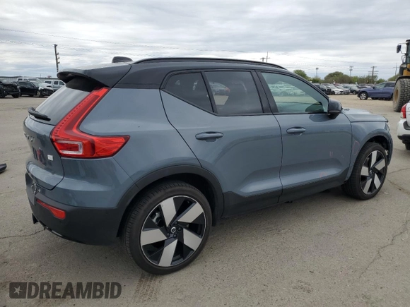 2023 Volvo XC40 Ultimate с VIN YV4ED3UM8P2961627, выставлен на аукционе Copart как лот 55118625 с пробегом 17 059 миль миль и Списание • Salvage title. История ставок и продаж доступна на DreamBid. Изображение 3.