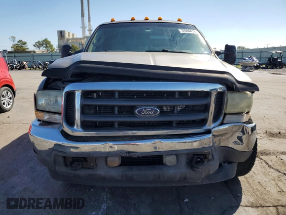 2003 Ford F-350 XL with VIN 1FTSW30F83EA84699, listed as a Copart auction lot 72604414 with Not Provided miles and Salvage Title. Bid and sale history available at DreamBid. Image 5.