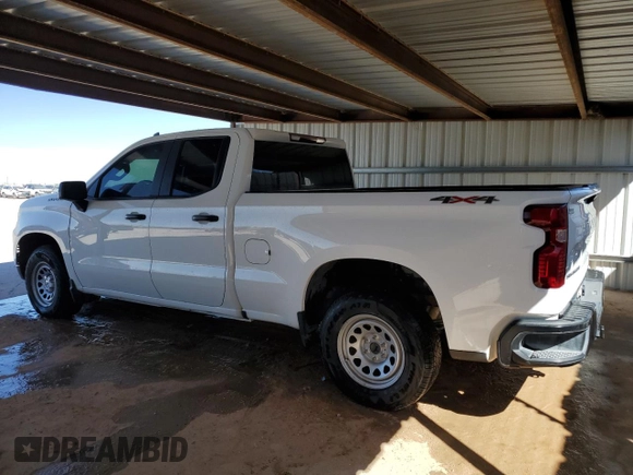 2022 Chevrolet Silverado 1500 Work Truck with VIN 1GCRDAED4NZ506298, listed as a Copart auction lot 45019425 with 94,393 mi miles and Clean Title. Bid and sale history available at DreamBid. Image 2.