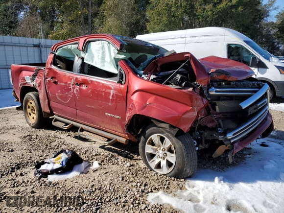 2016 GMC Canyon 2WD SLE with VIN 1GTG5CE3XG1285167, listed as a Copart auction lot 88761355 with 0 mi miles and Non Repairable. Bid and sale history available at carsss.com. Image 4.