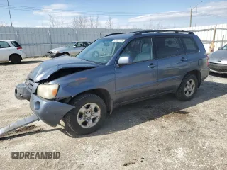 2005 Toyota Highlander with VIN JTEHP21A850068986, listed as a Copart auction lot 53082195 with 238,724 mi miles and Salvage Title. Bid and sale history available at DreamBid. Image 1.