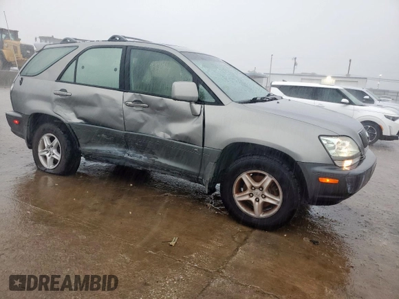 2003 Lexus RX 300 with VIN JTJGF10U430163094, listed as a Copart auction lot 55851845 with 148,126 mi miles and Salvage title. Bid and sale history available at DreamBid. Image 4.