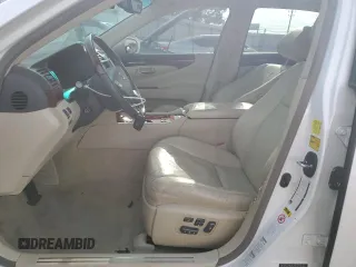 2010 Lexus LS 460 L with VIN JTHDL5EF2A5002578, listed as a Copart auction lot 83389104 with 141,563 mi miles and Salvage title. Bid and sale history available at DreamBid. Image 7.