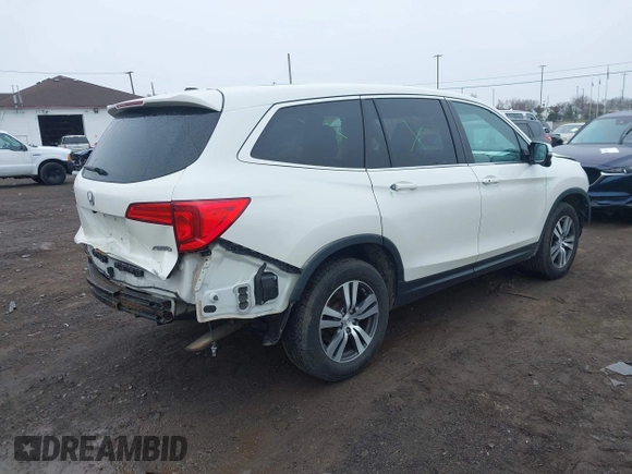 2018 Honda Pilot EX-L with VIN 5FNYF6H52JB053046, listed as a IAAI auction lot 42013210 with 103,721 mi miles. Bid and sale history available at carsss.com. Image 4.