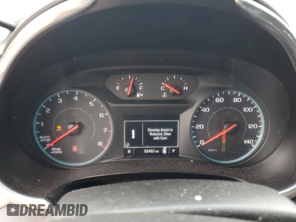 2020 Chevrolet Malibu LT with VIN 1G1ZD5STXLF031198, listed as a Copart auction lot 43332205 with 93,493 mi miles and Salvage Title. Bid and sale history available at carsss.com. Image 9.