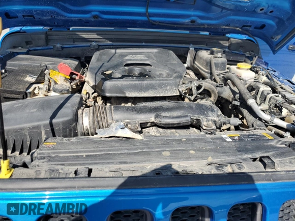 2023 Jeep Wrangler Rubicon with VIN 1C4HJXFN5PW504658, listed as a Copart auction lot 69063484 with 32,490 mi miles and Salvage title. Bid and sale history available at DreamBid. Image 11.