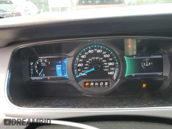 2013 Ford Taurus SHO with VIN 1FAHP2KT6DG211496, listed as a Copart auction lot 63424445 with 123,742 mi miles and Salvage title. Bid and sale history available at DreamBid. Image 9.
