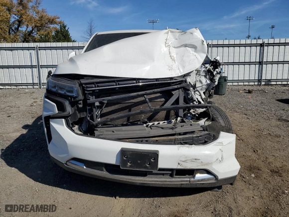 2021 Chevrolet Suburban LT with VIN 1GNSKCKD5MR270998, listed as a Copart auction lot 77673964 with 0 mi miles and Salvage Title. Bid and sale history available at carsss.com. Image 5.