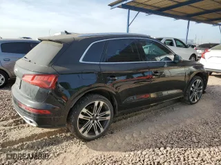 2018 Audi SQ5 Premium Plus with VIN WA1A4AFYXJ2098126, listed as a Copart auction lot 85902334 with 115,925 mi miles and Salvage Title. Bid and sale history available at carsss.com. Image 3.