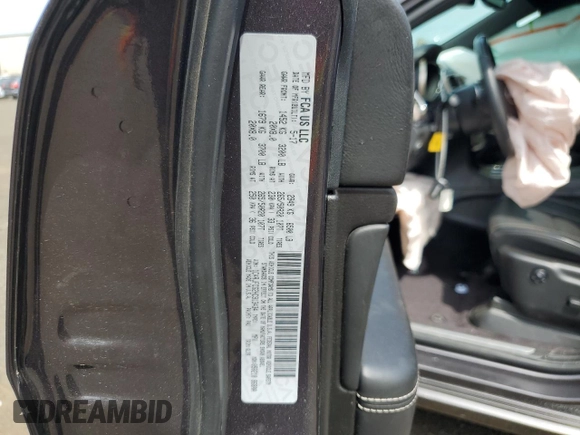 2017 Jeep Grand Cherokee Overland z VIN 1C4RJFCG2HC913434, wystawiony jako Copart lot #56580955 z przebiegiem 86 358 mil mil oraz Szkoda całkowita • Salvage title. Historia ofert i sprzedaży dostępna na DreamBid. Obrazek 13.