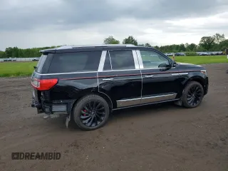 2018 Lincoln Navigator Reserve with VIN 5LMJJ2LT7JEL06922, listed as a Copart auction lot 57246425 with 113,259 mi miles and Salvage title. Bid and sale history available at DreamBid. Image 3.