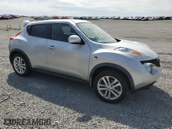 2013 Nissan Juke S with VIN JN8AF5MV7DT214627, listed as a Copart auction lot 50793025 with 130,500 mi miles and Salvage Title. Bid and sale history available at DreamBid. Image 4.