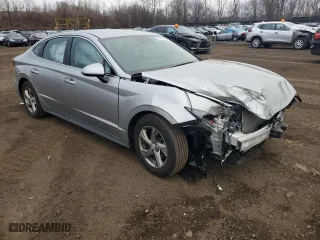 2022 Hyundai Sonata SE with VIN 5NPEG4JA0NH133593, listed as a Copart auction lot 50012055 with 40,666 mi miles and Salvage Title. Bid and sale history available at carsss.com. Image 4.