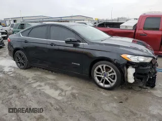 2018 Ford Fusion Hybrid SE with VIN 3FA6P0LU4JR128088, listed as a Copart auction lot 72694472 with 152,684 mi miles. Bid and sale history available at carsss.com. Image 4.