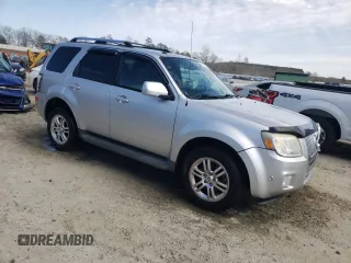 2010 Mercury Mariner Premier with VIN 4M2CN8HG9AKJ25139, listed as a Copart auction lot 46983424 with 196,403 mi miles and Salvage Title. Bid and sale history available at carsss.com. Image 4.