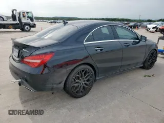 2018 Mercedes-Benz CLA 250 with VIN WDDSJ4GB3JN651024, listed as a Copart auction lot 58586585 with 111,293 mi miles and Salvage title. Bid and sale history available at DreamBid. Image 3.