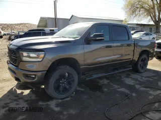 2023 Ram 1500 Big Horn with VIN 1C6SRFFT3PN655728, listed as a Copart auction lot 51445995 with 14,572 mi miles and Salvage title. Bid and sale history available at DreamBid. Image 1.