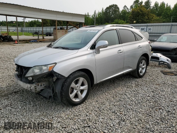 2012 Lexus RX 350 with VIN 2T2BK1BA6CC133804, listed as a Copart auction lot 59077515 with 181,594 mi miles and Salvage title. Bid and sale history available at DreamBid. Image 1.