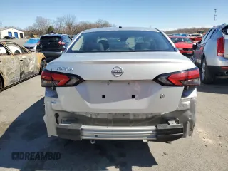 2024 Nissan Versa S with VIN 3N1CN8DV7RL875548, listed as a Copart auction lot 49424065 with 10,154 mi miles and Salvage Title. Bid and sale history available at DreamBid. Image 6.