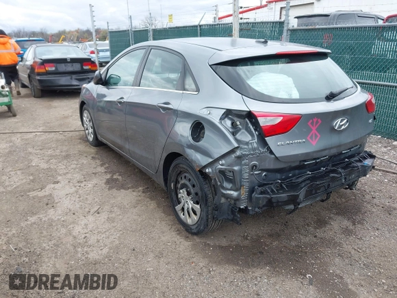 2016 Hyundai Elantra GT with VIN KMHD35LH0GU309974, listed as a IAAI auction lot 42029956 with 139,431 mi miles. Bid and sale history available at carsss.com. Image 3.