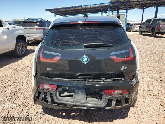 2014 BMW i3 with VIN WBY1Z4C55EV277745, listed as a Copart auction lot 49517775 with 67,216 mi miles and Salvage Title. Bid and sale history available at carsss.com. Image 6.