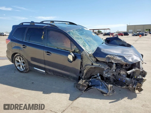 2018 Subaru Forester Touring with VIN JF2SJAWC2JH428217, listed as a Copart auction lot 60272925 with Not provided miles and Salvage title. Bid and sale history available at DreamBid. Image 4.