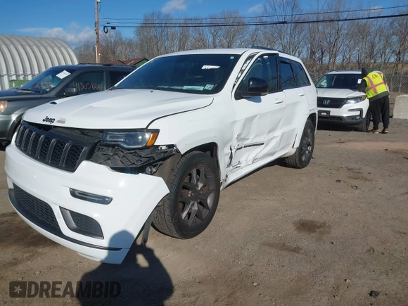 2020 Jeep Grand Cherokee Limited X with VIN 1C4RJFBG8LC125767, listed as a IAAI auction lot 41329300 with 60,886 mi miles. Bid and sale history available at carsss.com. Image 6.