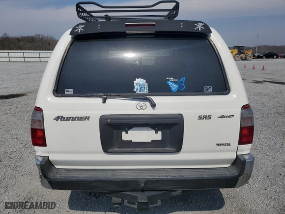 2000 Toyota 4Runner SR5 with VIN JT3HN86R5Y0286565, listed as a Copart auction lot 49271215 with 230,509 mi miles and Salvage Title. Bid and sale history available at carsss.com. Image 6.