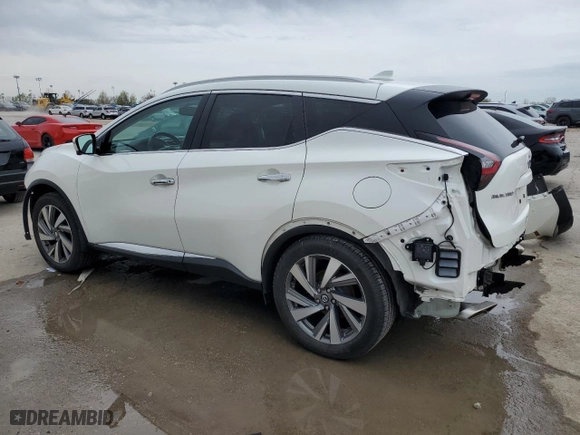 2019 Nissan Murano SV with VIN 5N1AZ2MJ7KN150018, listed as a Copart auction lot 49266345 with 71,839 mi miles and Salvage Title. Bid and sale history available at carsss.com. Image 2.