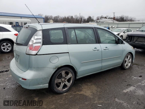 2006 Mazda 5 Sport with VIN JM1CR293660113097, listed as a Copart auction lot 45371225 with 192,252 mi miles and Salvage Title. Bid and sale history available at DreamBid. Image 3.