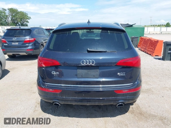 2016 Audi Q5 Premium Plus with VIN WA1L2AFP7GA096340, listed as a IAAI auction lot 42549777 with 81,147 mi miles and . Bid and sale history available at DreamBid. Image 17.