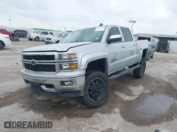 2015 Chevrolet Silverado 1500 LT with VIN 3GCUKREC8FG490856, listed as a IAAI auction lot 42067589 with 121,120 mi miles. Bid and sale history available at carsss.com. Image 17.