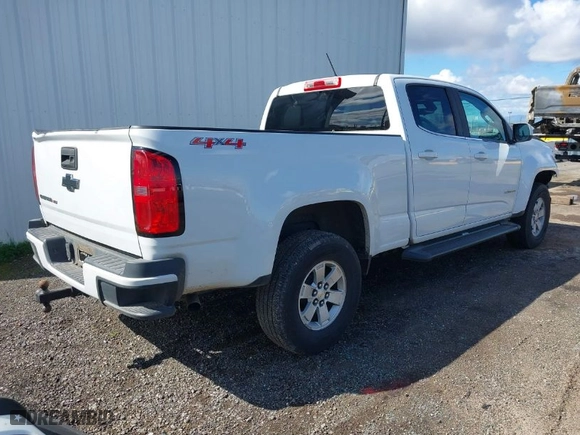 2018 Chevrolet Colorado 4WD Work Truck with VIN 1GCGTBEN0J1216173, listed as a IAAI auction lot 41788805 with 216,820 mi miles. Bid and sale history available at carsss.com. Image 4.