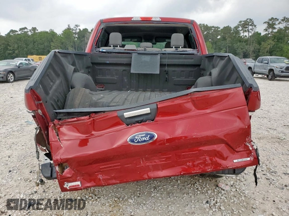 2018 Ford F-150 XL with VIN 1FTEW1CP5JKD16597, listed as a Copart auction lot 57623125 with 122,292 mi miles and Salvage title. Bid and sale history available at DreamBid. Image 6.