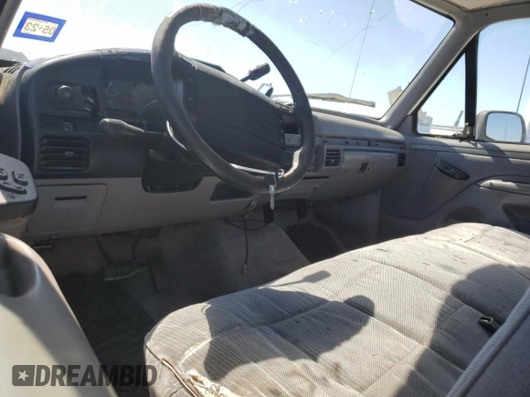 1995 Ford F-150 with VIN 1FTEF15H3SLA24271, listed as a Copart auction lot 73594834 with 0 mi miles and Clean Title. Bid and sale history available at carsss.com. Image 8.