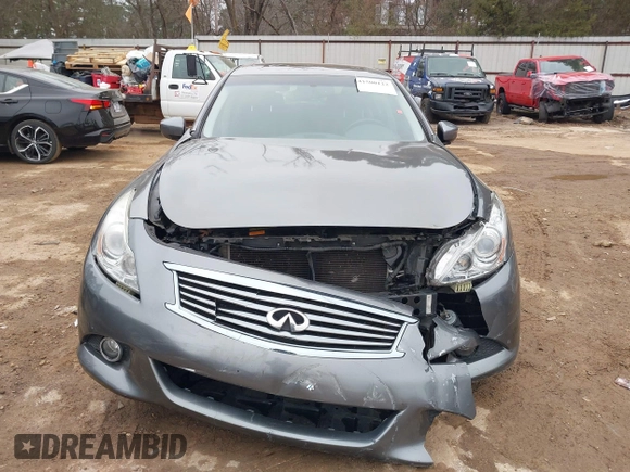 2013 Infiniti G37 Journey with VIN JN1CV6AP2DM726053, listed as a IAAI auction lot 41500122 with 119,409 mi miles. Bid and sale history available at carsss.com. Image 6.