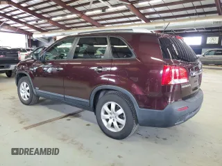 2013 Kia Sorento LX with VIN 5XYKTCA62DG386280, listed as a Copart auction lot 63623555 with 100,417 mi miles and Clean title. Bid and sale history available at DreamBid. Image 2.