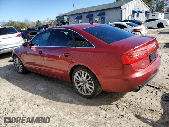2014 Audi A6 Premium Plus with VIN WAUDFAFC6EN064364, listed as a Copart auction lot 88502305 with 156,134 mi miles and Salvage title. Bid and sale history available at DreamBid. Image 2.