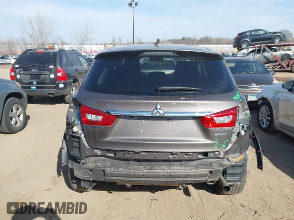 2018 Mitsubishi Outlander Sport ES 2.0 with VIN JA4AP3AU8JU022979, listed as a IAAI auction lot 41808941 with 100,933 mi miles. Bid and sale history available at carsss.com. Image 16.