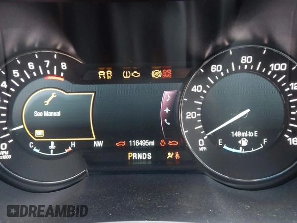 2015 Lincoln MKZ with VIN 3LN6L2J97FR616714, listed as a IAAI auction lot 41664184 with 116,495 mi miles and . Bid and sale history available at DreamBid. Image 15.