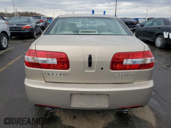 2006 Lincoln Zephyr z VIN 3LNHM261X6R600421, wystawiony jako Copart lot #78644014 z przebiegiem 87 297 mil mil oraz Czysty tytuł • Clean title. Historia ofert i sprzedaży dostępna na DreamBid. Obrazek 6.