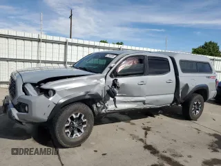2020 Toyota Tacoma SR5 with VIN 3TMDZ5BN6LM097302, listed as a Copart auction lot 57503895 with 77,212 mi miles and Salvage title. Bid and sale history available at DreamBid. Image 1.